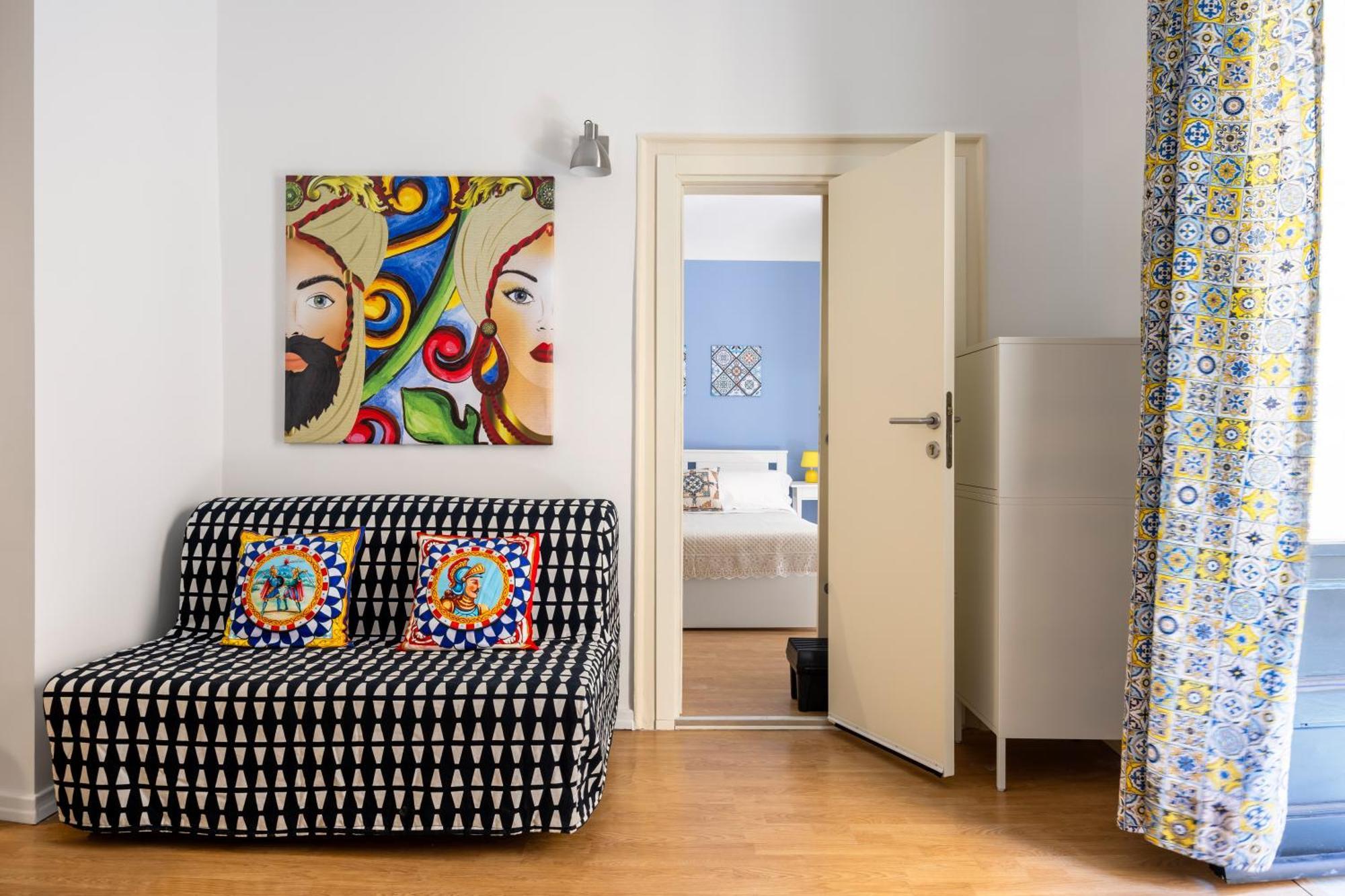 Agata E Rosalia 2 Bedroom Flat At The Quattro Canti Palermo Eksteriør billede