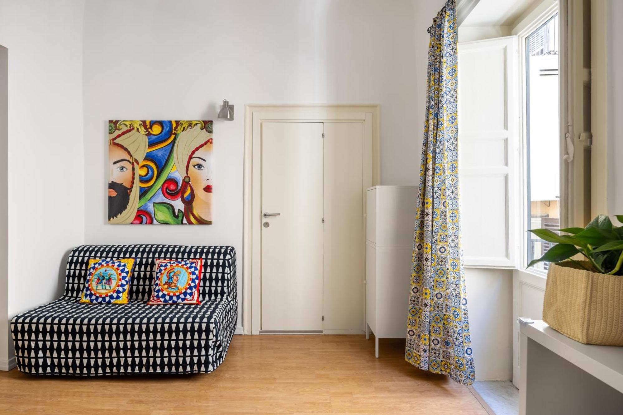 Agata E Rosalia 2 Bedroom Flat At The Quattro Canti Palermo Eksteriør billede